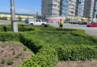 Благоустройство кольца по улице Комсомольской, Уссурийск